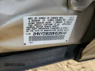 2001 Acura MDX with VIN 2HNYD18291H526041, listed as a Copart auction lot 77354344 with 133,462 mi miles and Salvage Title. Bid and sale history available at carsss.com. Image 15.