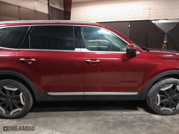2024 Kia Telluride S with VIN 5XYP6DGC0RG415394, listed as a IAAI auction lot 41345025 with 16,970 mi miles. Bid and sale history available at carsss.com. Image 14.