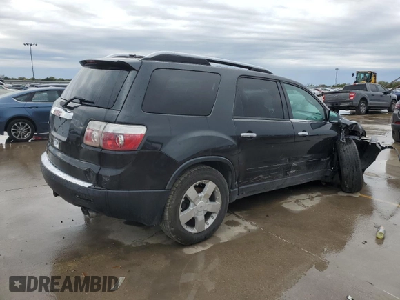 2007 GMC Acadia SLT with VIN 1GKER33777J110493, listed as a Copart auction lot 80829644 with Not Provided miles and Salvage Title. Bid and sale history available at carsss.com. Image 3.
