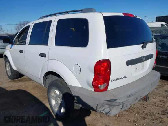 2007 Dodge Durango with VIN 1D8HB38N47F566668, listed as a IAAI auction lot 41504446 with 115,545 mi miles and . Bid and sale history available at DreamBid. Image 3.