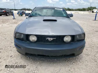 2007 Ford Mustang GT Deluxe with VIN 1ZVFT82HX75230089, listed as a Copart auction lot 61859805 with 209,552 mi miles and Salvage title. Bid and sale history available at DreamBid. Image 5.