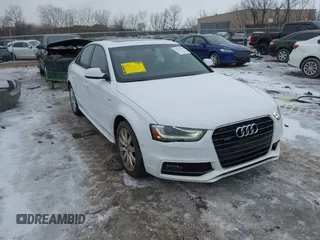 2015 Audi A4 Premium with VIN WAUBFAFL6FN014508, listed as a IAAI auction lot 41547104 with 137,491 mi miles. Bid and sale history available at carsss.com. Image 1.