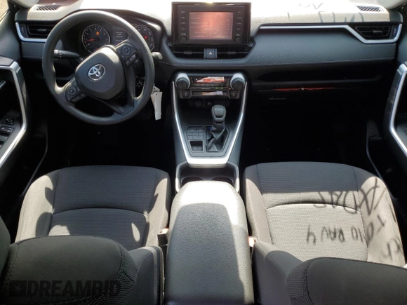 2019 Toyota RAV4 LE with VIN JTMF1RFV6KD503302, listed as a Copart auction lot 62384955 with 77,703 mi miles and Salvage title. Bid and sale history available at DreamBid. Image 8.