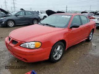 2003 Pontiac Grand Am SE1 with VIN 1G2NF52F83C130389, listed as a Copart auction lot 55257195 with 82,772 mi miles and Clean Title. Bid and sale history available at carsss.com. Image 1.