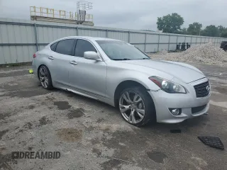 2012 Infiniti M with VIN JN1AY1AP5CM530253, listed as a Copart auction lot 73741144 with 145,000 mi miles and Clean Title. Bid and sale history available at DreamBid. Image 4.
