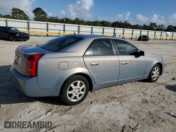2007 Cadillac CTS with VIN 1G6DM57T470163055, listed as a Copart auction lot 79007014 with 0 mi miles and Salvage Title. Bid and sale history available at carsss.com. Image 3.