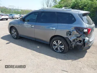 2018 Nissan Pathfinder SL with VIN 5N1DR2MM6JC631170, listed as a IAAI auction lot 42117981 with 84,149 mi miles and . Bid and sale history available at DreamBid. Image 3.