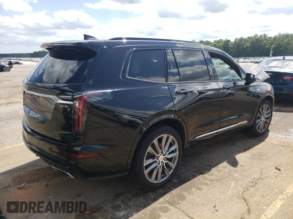 2020 Cadillac XT6 AWD Sport with VIN 1GYKPGRS1LZ121874, listed as a Copart auction lot 56968525 with Not provided miles and Non repairable. Bid and sale history available at DreamBid. Image 3.