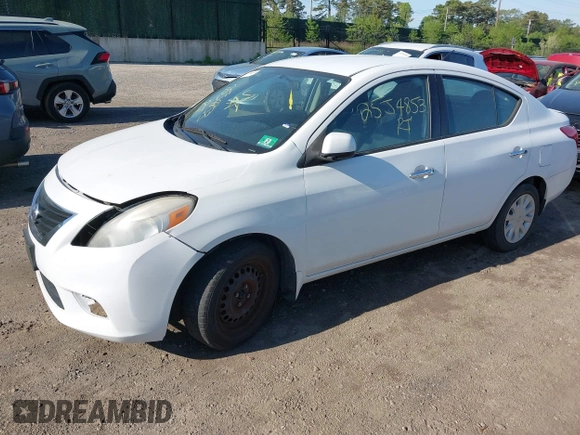 2012 Nissan Versa SV с VIN 3N1CN7AP4CL928987, выставлен на аукционе IAAI как лот 42249882 с пробегом Не указан миль и . История ставок и продаж доступна на DreamBid. Изображение 2.