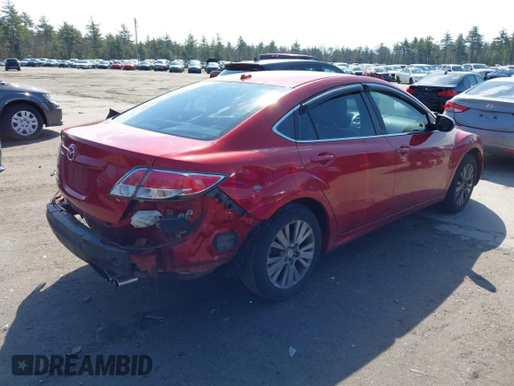2009 Mazda 6 i Grand Touring with VIN 1YVHP82A495M04111, listed as a IAAI auction lot 42031522 with 251,839 mi miles. Bid and sale history available at carsss.com. Image 4.