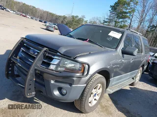 2015 Ford Expedition XL with VIN 1FMJU1FTXFEF10203, listed as a IAAI auction lot 41643079 with 181,558 mi miles. Bid and sale history available at carsss.com. Image 2.