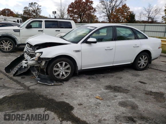 2008 Ford Taurus SEL with VIN 1FAHP24W08G155388, listed as a Copart auction lot 77678344 with 122,610 mi miles and Salvage Title. Bid and sale history available at carsss.com. Image 1.