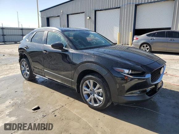 2023 Mazda CX-30 S Preferred with VIN 3MVDMBCMXPM502116, listed as a Copart auction lot 48158925 with 24,400 mi miles and Salvage Title. Bid and sale history available at DreamBid. Image 4.