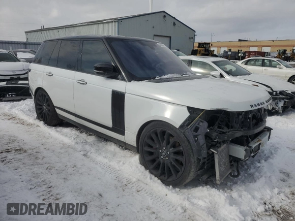 2016 Land Rover Range Rover Autobiography with VIN SALGV2EF0GA248125, listed as a Copart auction lot 43666615 with 150,210 mi miles and Clean Title. Bid and sale history available at DreamBid. Image 4.