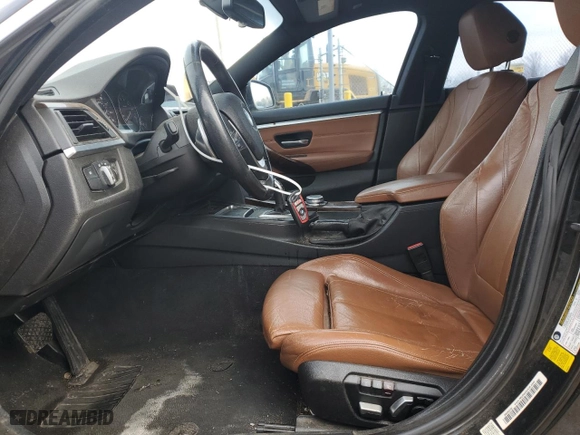 2017 BMW 4 Series 430i with VIN WBA4F7C50HG786401, listed as a Copart auction lot 45880585 with 101,579 mi miles and Salvage Title. Bid and sale history available at carsss.com. Image 7.