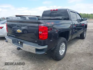 2015 Chevrolet Silverado 1500 LT with VIN 3GCUKREC3FG356496, listed as a IAAI auction lot 41986510 with 191,397 mi miles. Bid and sale history available at carsss.com. Image 4.