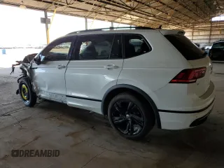 2024 Volkswagen Tiguan SE R-Line Black with VIN 3VVCB7AX6RM011544, listed as a Copart auction lot 66198745 with 23,609 mi miles and Salvage title. Bid and sale history available at DreamBid. Image 2.