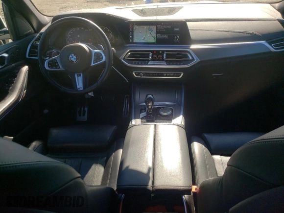 2020 BMW X5 M50i with VIN 5UXJU4C06L9C45320, listed as a Copart auction lot 74911604 with 78,465 mi miles and Salvage Title. Bid and sale history available at carsss.com. Image 8.