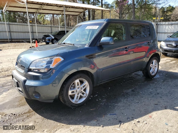 2011 Kia Soul + with VIN KNDJT2A24B7204625, listed as a Copart auction lot 50310015 with 143,036 mi miles and Salvage Title. Bid and sale history available at carsss.com. Image 1.