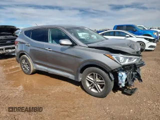 2018 Hyundai Santa Fe 2.4L with VIN 5XYZT3LB1JG551336, listed as a Copart auction lot 51064785 with 113,719 mi miles and Salvage title. Bid and sale history available at DreamBid. Image 4.