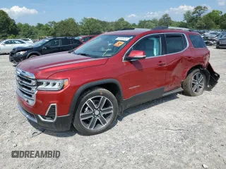 2021 GMC Acadia SLT with VIN 1GKKNULS2MZ126610, listed as a Copart auction lot 63688345 with 15,451 mi miles and Salvage title. Bid and sale history available at DreamBid. Image 1.