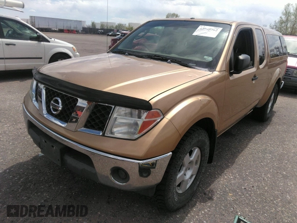 2005 Nissan Frontier LE with VIN 1N6AD06W65C403004, listed as a IAAI auction lot 42065762 with 101,491 mi miles and . Bid and sale history available at DreamBid. Image 2.