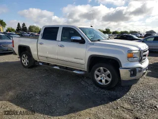 2014 GMC Sierra 1500 SLT with VIN 3GTU2VEC3EG447484, listed as a Copart auction lot 51601925 with 223,474 mi miles and Salvage Title. Bid and sale history available at carsss.com. Image 4.