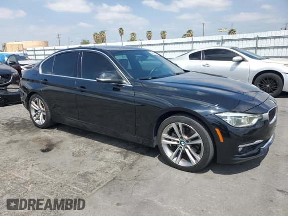 2017 BMW 3 Series 330i with VIN WBA8B9G31HNU53279, listed as a Copart auction lot 54943075 with 121,339 mi miles and Salvage Title. Bid and sale history available at carsss.com. Image 4.