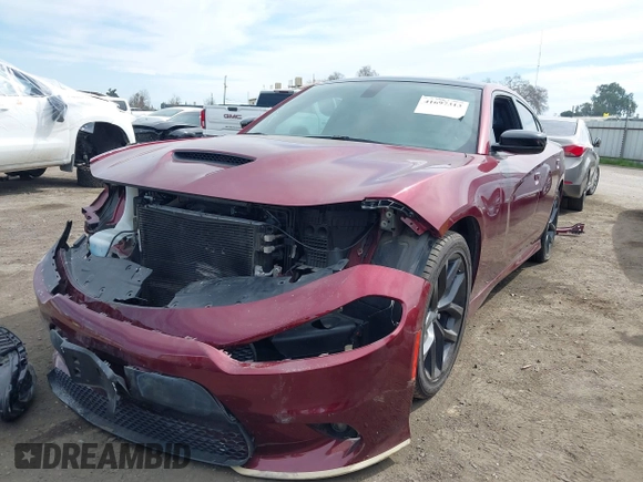 2021 Dodge Charger GT with VIN 2C3CDXHG2MH647775, listed as a IAAI auction lot 41697313 with 51,298 mi miles and . Bid and sale history available at DreamBid. Image 18.