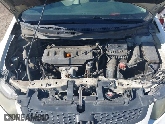2012 Honda Civic Cpe LX with VIN 2HGFG3B55CH532863, listed as a IAAI auction lot 41718076 with 225,933 mi miles. Bid and sale history available at carsss.com. Image 10.
