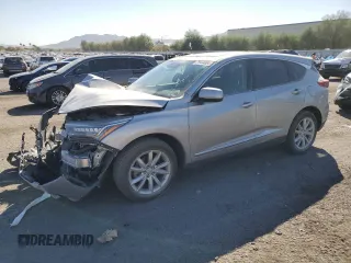 2021 Acura RDX with VIN 5J8TC1H34ML005412, listed as a Copart auction lot 75444064 with 44,418 mi miles and Salvage Title. Bid and sale history available at carsss.com. Image 1.