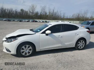 2015 Mazda 3 i Sport with VIN 3MZBM1U70FM173594, listed as a Copart auction lot 55272945 with 105,359 mi miles and Non Repairable. Bid and sale history available at DreamBid. Image 1.