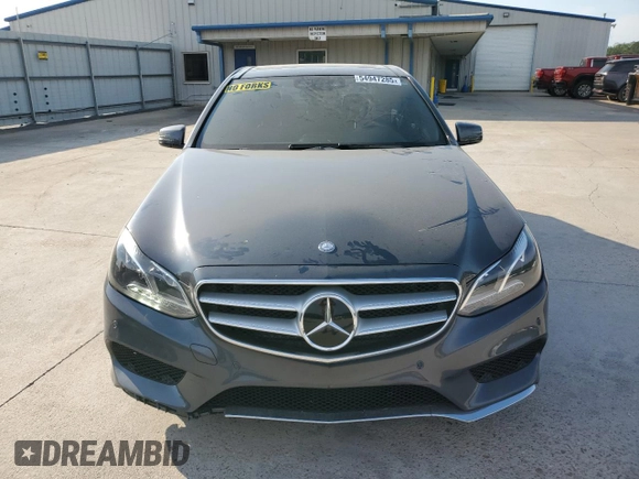 2016 Mercedes-Benz E 350 Sport with VIN WDDHF5KBXGB185868, listed as a Copart auction lot 54947285 with 65,216 mi miles and Salvage title. Bid and sale history available at DreamBid. Image 5.
