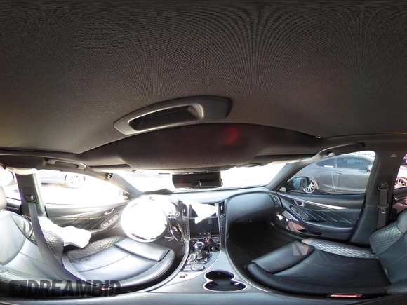 2021 Infiniti Q50 Red Sport 400 with VIN JN1FV7DPXMM850652, listed as a IAAI auction lot 41252436 with 48,380 mi miles and . Bid and sale history available at DreamBid. Image 18.