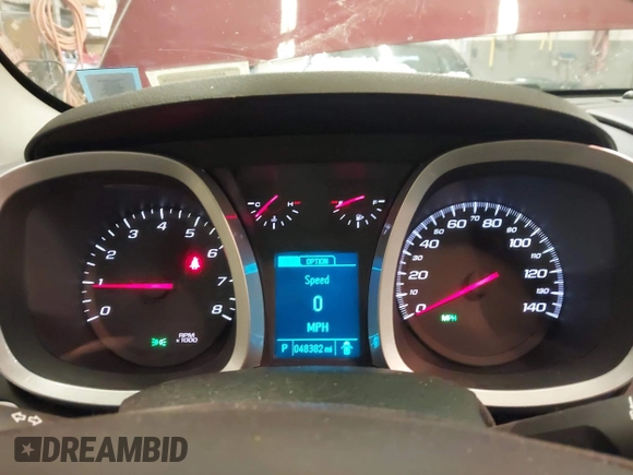 2017 Chevrolet Equinox Premier with VIN 2GNALDEK8H1586919, listed as a IAAI auction lot 41239425 with 48,382 mi miles and . Bid and sale history available at DreamBid. Image 7.