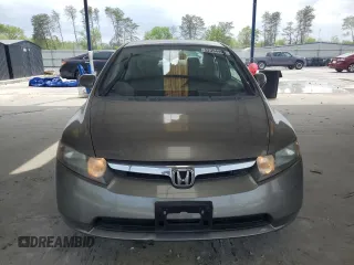 2008 Honda Civic LX with VIN 2HGFA16558H336073, listed as a Copart auction lot 52354495 with 124,035 mi miles and Salvage Title. Bid and sale history available at DreamBid. Image 5.