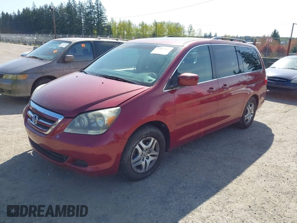 2006 Honda Odyssey EX-L with VIN 5FNRL38636B403831, listed as a IAAI auction lot 42004829 with 149,066 mi miles. Bid and sale history available at carsss.com. Image 2.