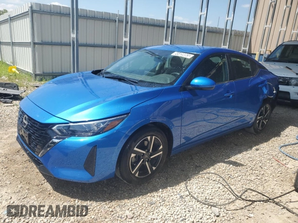 2024 Nissan Sentra SV with VIN 3N1AB8CV8RY373152, listed as a Copart auction lot 64409865 with 21,483 mi miles and Clean title. Bid and sale history available at DreamBid. Image 1.