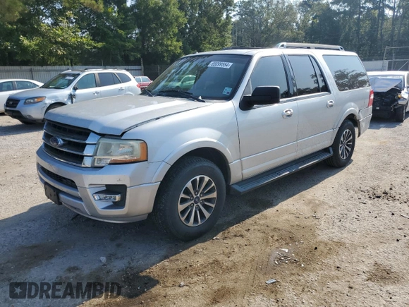 2015 Ford Expedition EL XLT with VIN 1FMJK1HT6FEF08564, listed as a Copart auction lot 65899554 with 179,221 mi miles and Salvage Title. Bid and sale history available at carsss.com. Image 1.