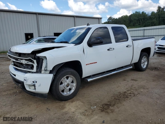 2012 Chevrolet Silverado 1500 LTZ with VIN 3GCPKTE75CG174730, listed as a Copart auction lot 74093484 with 266,397 mi miles and Salvage Title. Bid and sale history available at carsss.com. Image 1.