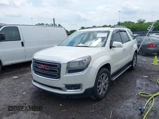 2014 GMC Acadia SLT z VIN 1GKKRRKD0EJ295660, wystawiony jako IAAI lot #42154553 z przebiegiem 190 591 mil mil oraz . Historia ofert i sprzedaży dostępna na DreamBid. Obrazek 6.