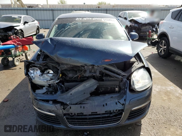 2010 Volkswagen Jetta S with VIN 3VWJX7AJ0AM010958, listed as a Copart auction lot 51334955 with 178,684 mi miles and Salvage title. Bid and sale history available at DreamBid. Image 5.