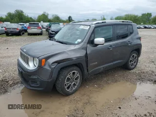 2016 Jeep Renegade Limited z VIN ZACCJADT1GPC91200, wystawiony jako Copart lot #57720475 z przebiegiem 227 320 mil mil oraz Szkoda całkowita • Salvage title. Historia ofert i sprzedaży dostępna na DreamBid. Obrazek 1.