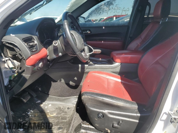 2021 Dodge Durango R/T with VIN 1C4SDJCT4MC825522, listed as a Copart auction lot 44381405 with 44,024 mi miles and Salvage title. Bid and sale history available at DreamBid. Image 7.