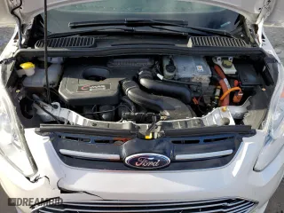 2014 Ford C-Max Energi SEL with VIN 1FADP5CU0EL500583, listed as a Copart auction lot 46593615 with 128,457 mi miles and Clean Title. Bid and sale history available at carsss.com. Image 11.