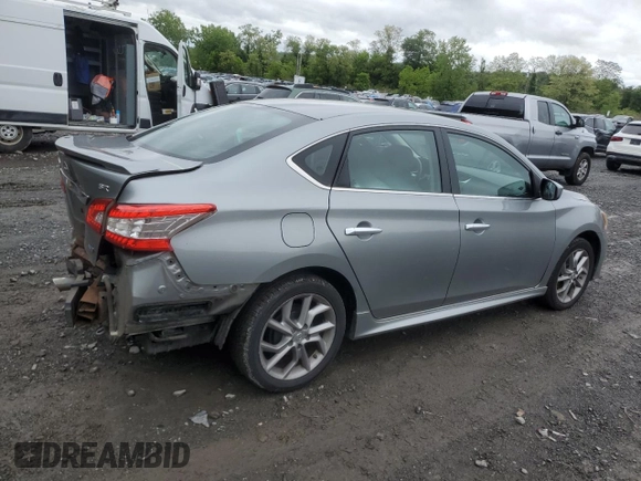 2013 Nissan Sentra SR z VIN 3N1AB7AP7DL562556, wystawiony jako Copart lot #58186255 z przebiegiem 138 504 mil mil oraz Szkody całkowita. Historia ofert i sprzedaży dostępna na DreamBid. Obrazek 3.