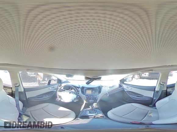 2018 Hyundai Santa Fe 2.4L with VIN 5XYZU3LB6JG511556, listed as a Copart auction lot 52035015 with 85,177 mi miles and Salvage title. Bid and sale history available at DreamBid. Image 14.