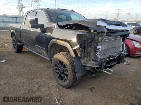 2021 GMC Sierra 3500HD Denali z VIN 1GT49WEY1MF262069, wystawiony jako Copart lot #86357684 z przebiegiem 52 632 mil mil oraz Szkoda całkowita • Salvage title. Historia ofert i sprzedaży dostępna na DreamBid. Obrazek 4.