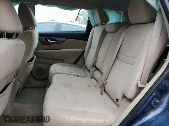 2015 Nissan Rogue SV with VIN KNMAT2MV2FP578307, listed as a Copart auction lot 51224225 with 93,316 mi miles and Salvage Title. Bid and sale history available at carsss.com. Image 11.