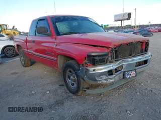 1999 Dodge 1500 with VIN 3B7HC12Y4XG190247, listed as a IAAI auction lot 41239237 with 174,442 mi miles and . Bid and sale history available at DreamBid. Image 1.